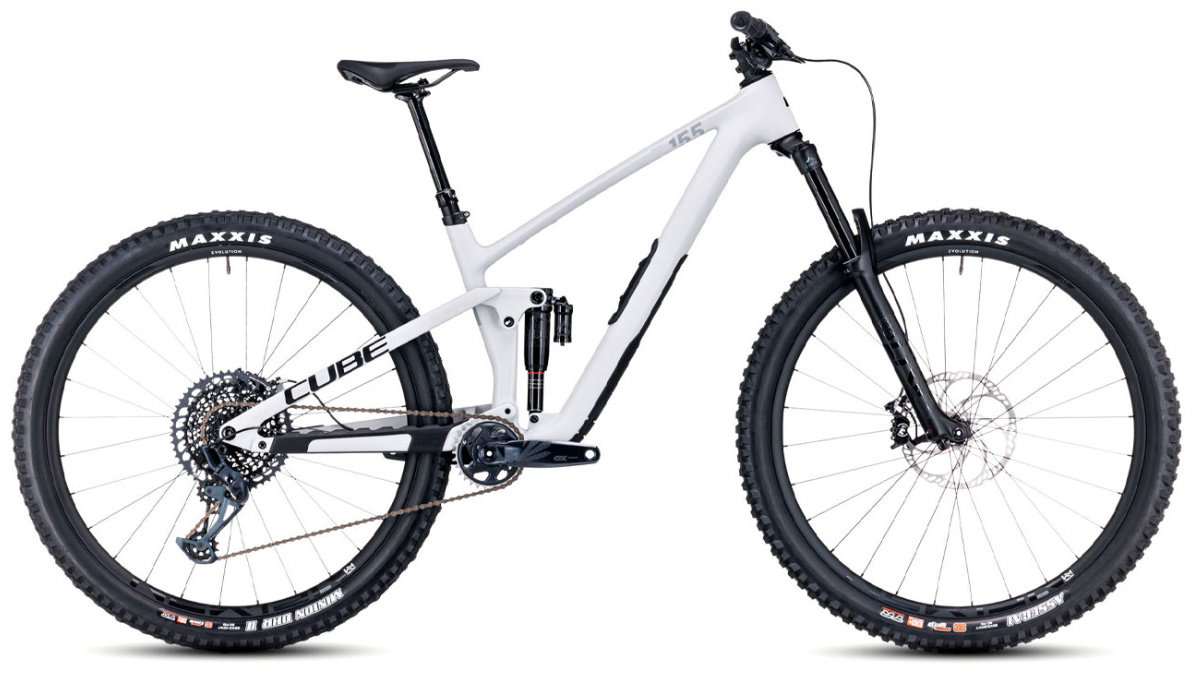 Велосипед Cube Stereo ONE55 C:62 Race 2024 17 дюймов белый купить,NaN