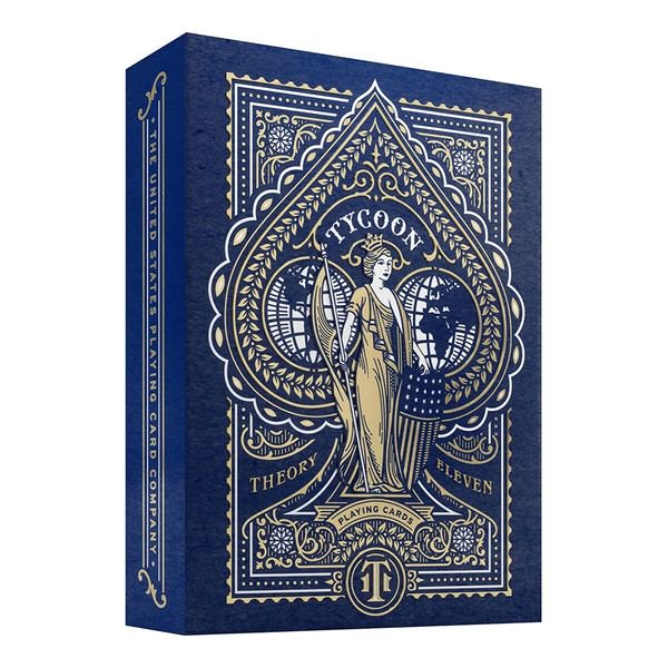 Сувенирная колода карт Theory11 Tycoon Blue купить,NaN