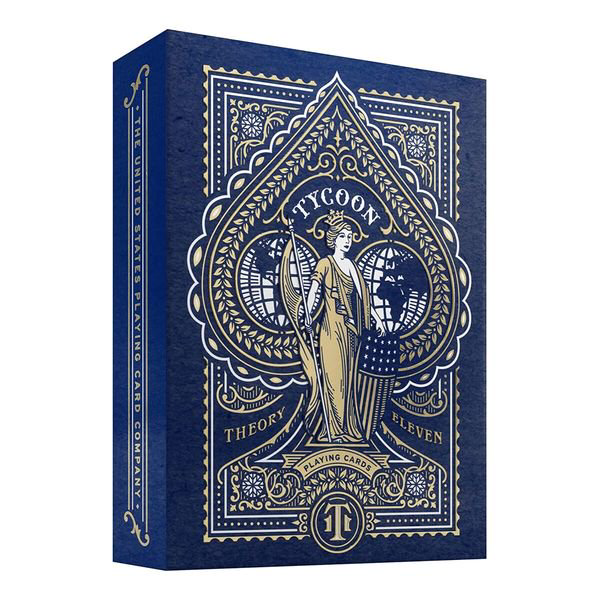 Сувенирная колода карт Theory11 Tycoon Blue купить,NaN