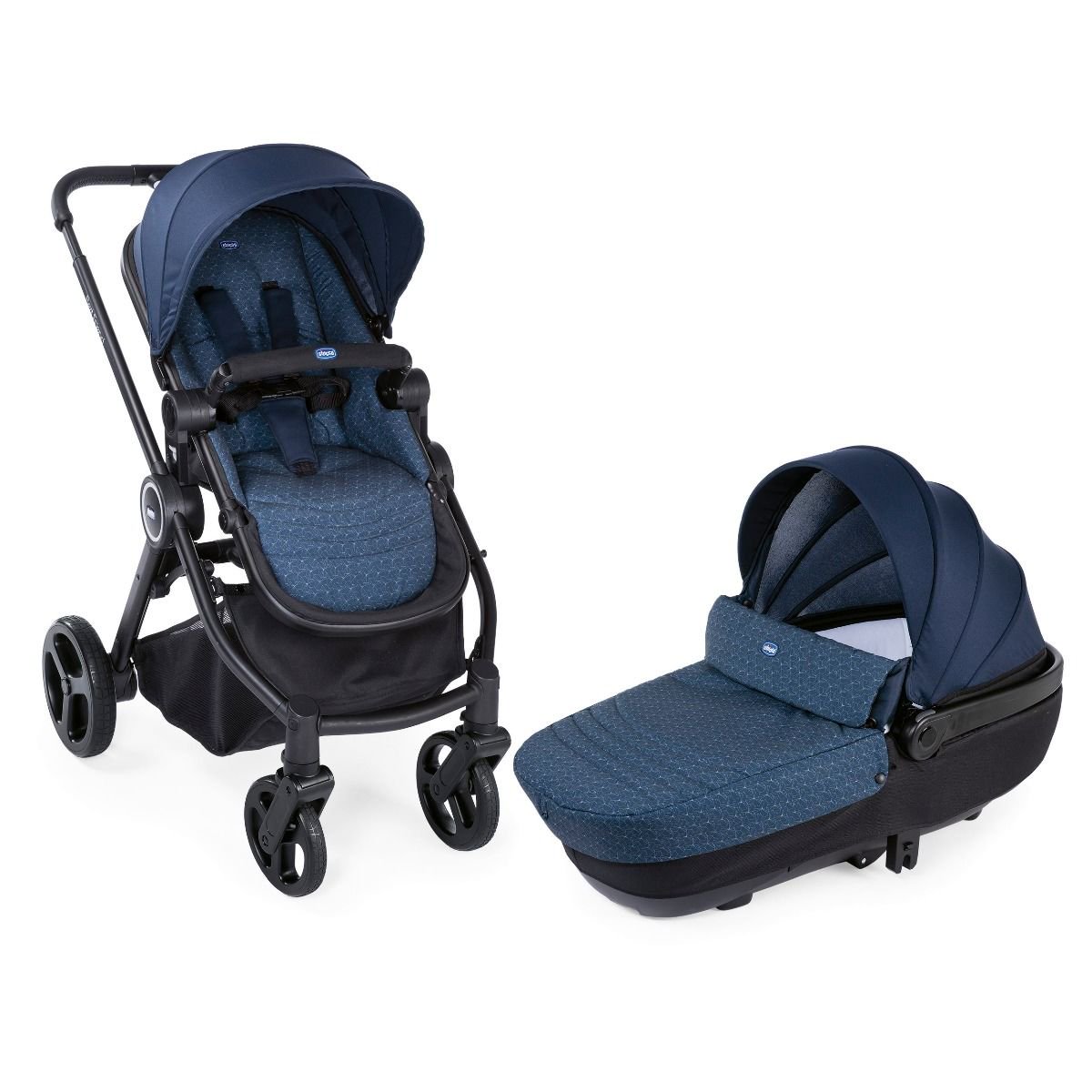 Коляска 2в1 Chicco Best Friend Crossover Oxford  купить,NaN