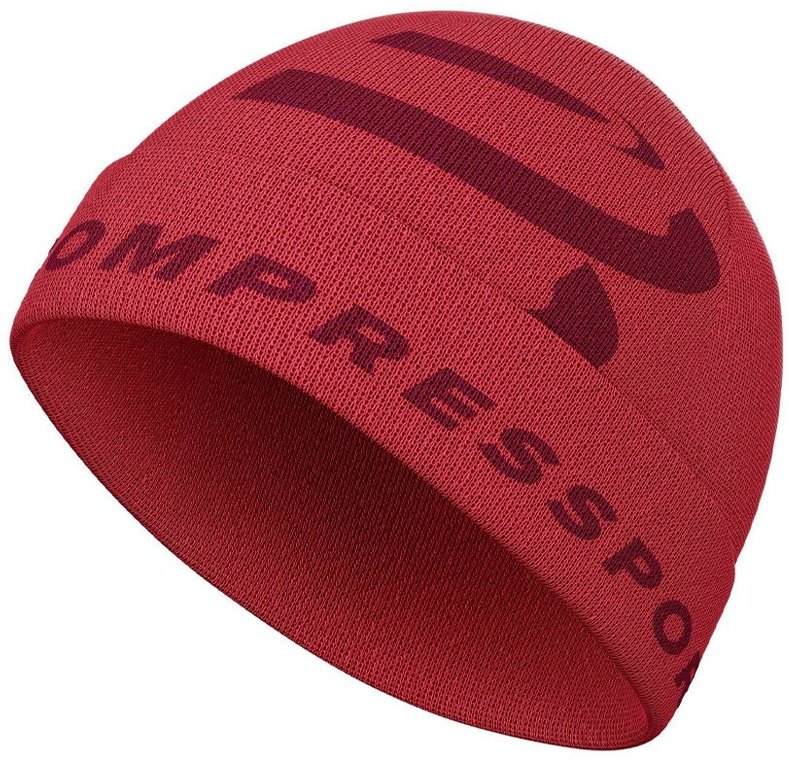 Шапка Compressport размер универсальный, красный, бордовый купить,NaN