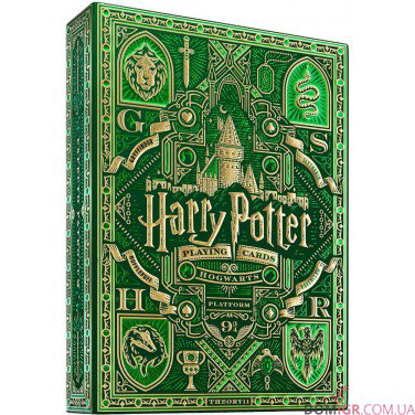 Сувенирная колода карт Theory11 Harry Potter Green купить,NaN