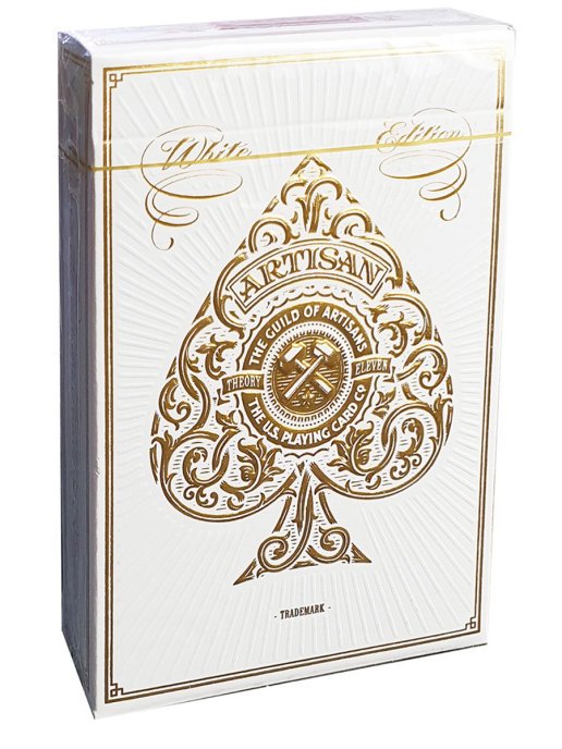 Сувенирная колода карт Theory11 Tycoon White купить,NaN