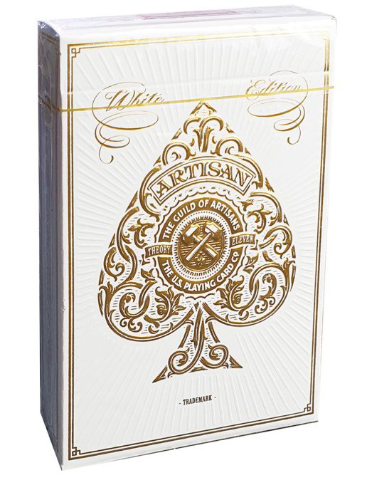 Сувенирная колода карт Theory11 Tycoon White купить,NaN