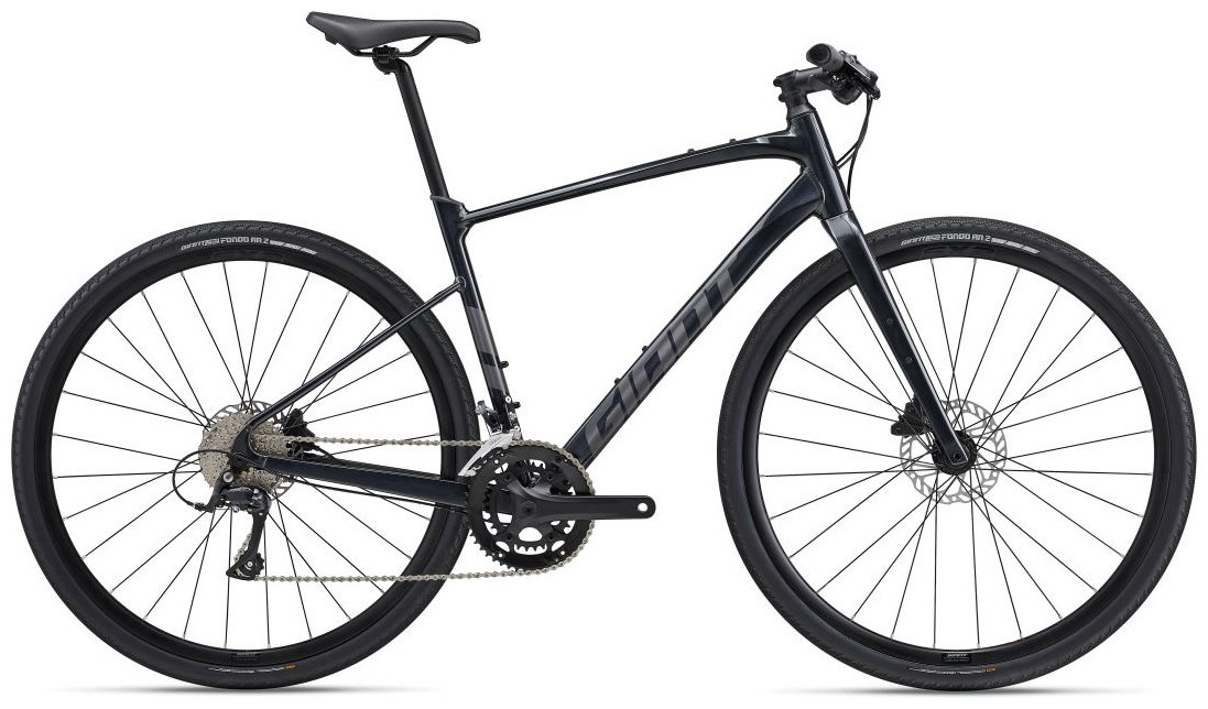 Велосипед Giant FastRoad AR 2 2023 18 дюймов черный купить,NaN