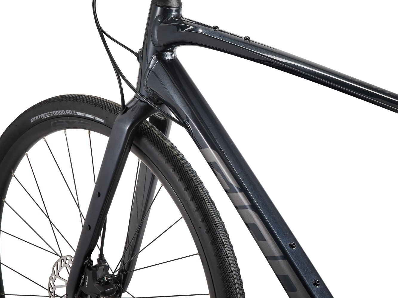 Велосипед Giant FastRoad AR 2 2023 18 дюймов черный купить,NaN