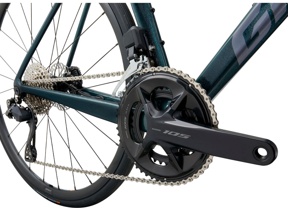 Велосипед Giant TCR Advanced 1 KOM 2025 17 дюймов зеленый купить,NaN