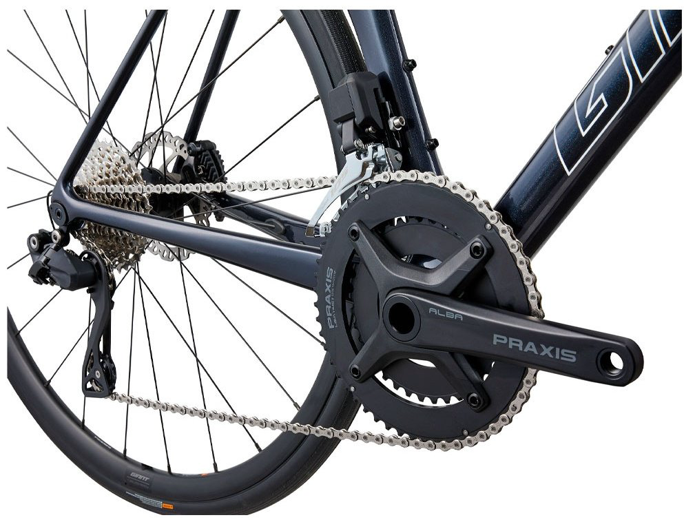 Велосипед Giant TCR Advanced 1 Disc Pro Compact 2023 19 дюймов синий купить,NaN