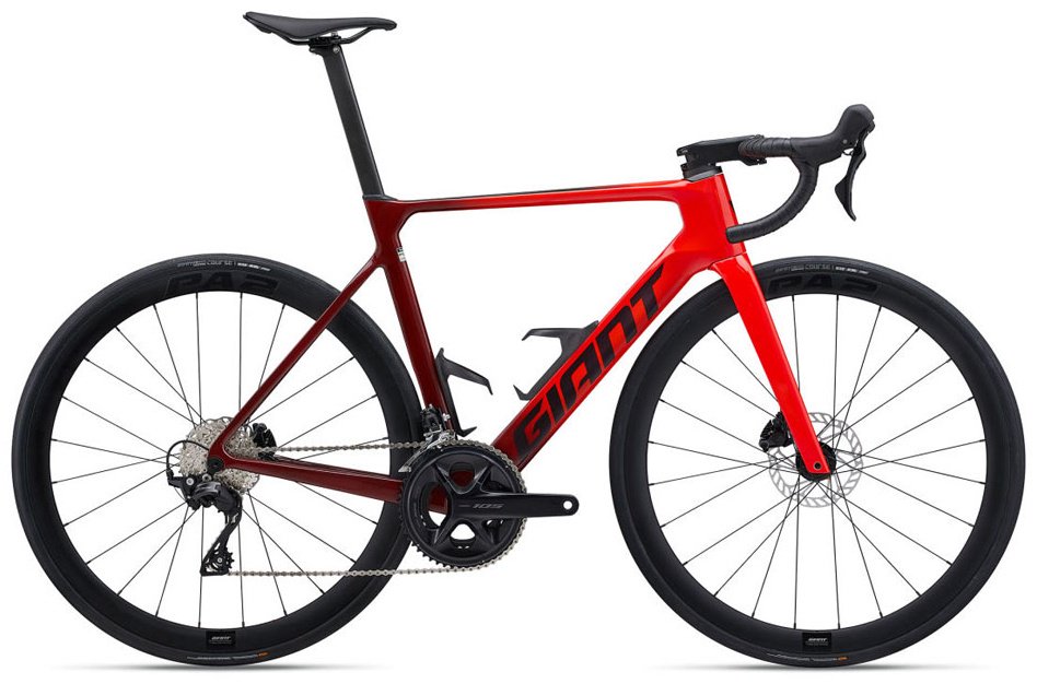 Велосипед Giant Propel Advanced 2 - 2024 2024 21.5 дюймов красный купить,NaN
