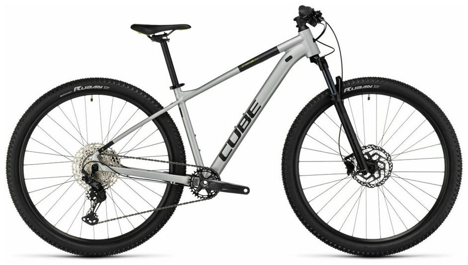 Велосипед Cube Attention SLX - 2024 2024 18.5 дюймов серый купить,NaN