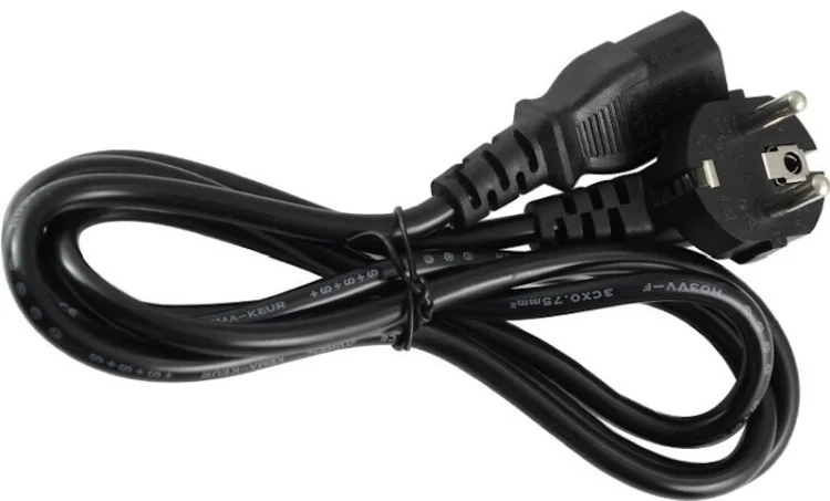 Кабель Питания No Brand евро CEE 7/7 - C13 1.2м Black купить,NaN
