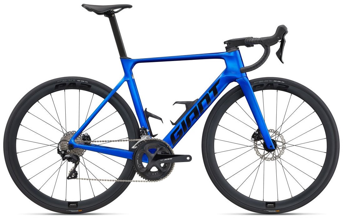 Велосипед Giant Propel Advanced 2 2023 23.5 дюйма синий купить,NaN