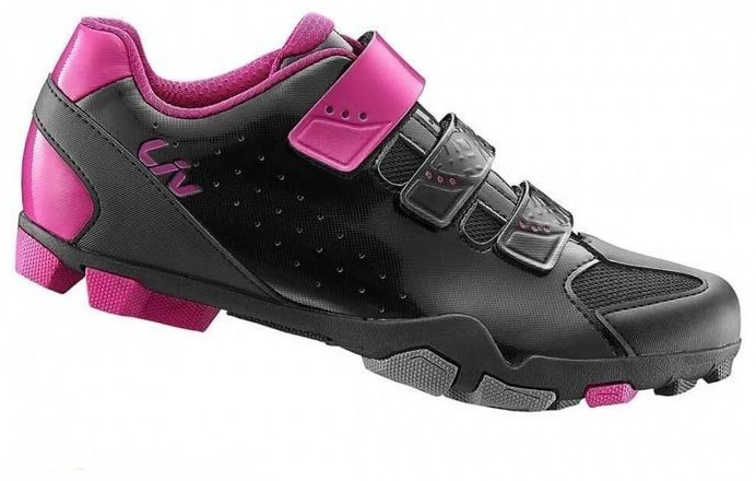 Велотуфли Liv 870000500-black-fuchsia фуксия RU 41