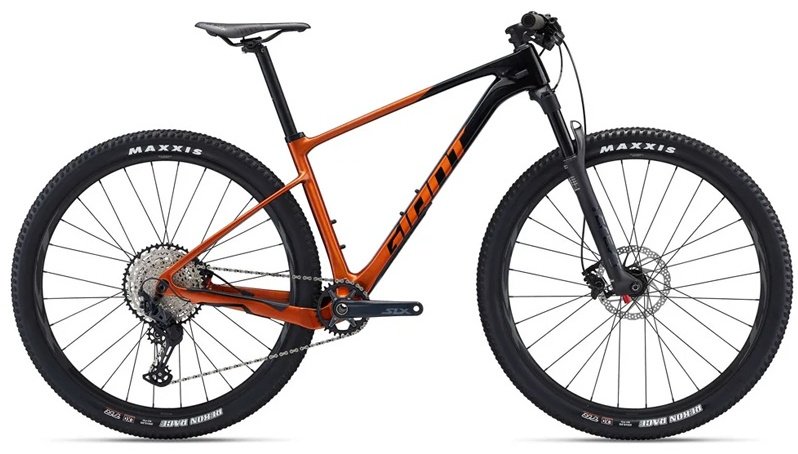 Велосипед Giant Giant велосипед XTC Advanced 29 2 - 2022/22010631/M-05 (29"), black-amber glow 2022 18.5 дюймов оранжевый купить,NaN