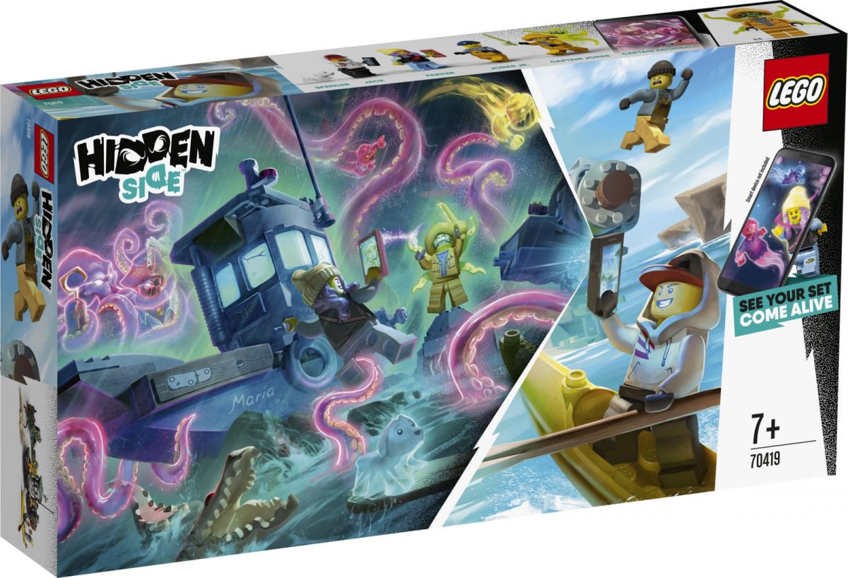Конструктор Lego Hidden Side Старый рыбацкий корабль 70419 купить,NaN
