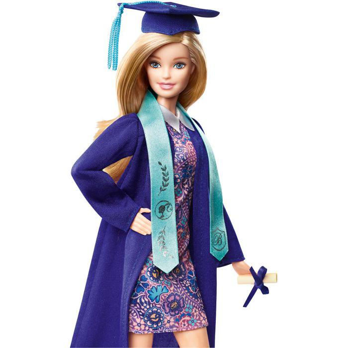 Кукла Mattel Barbie Выпускница колледжа в синей мантии FJH660 купить,NaN