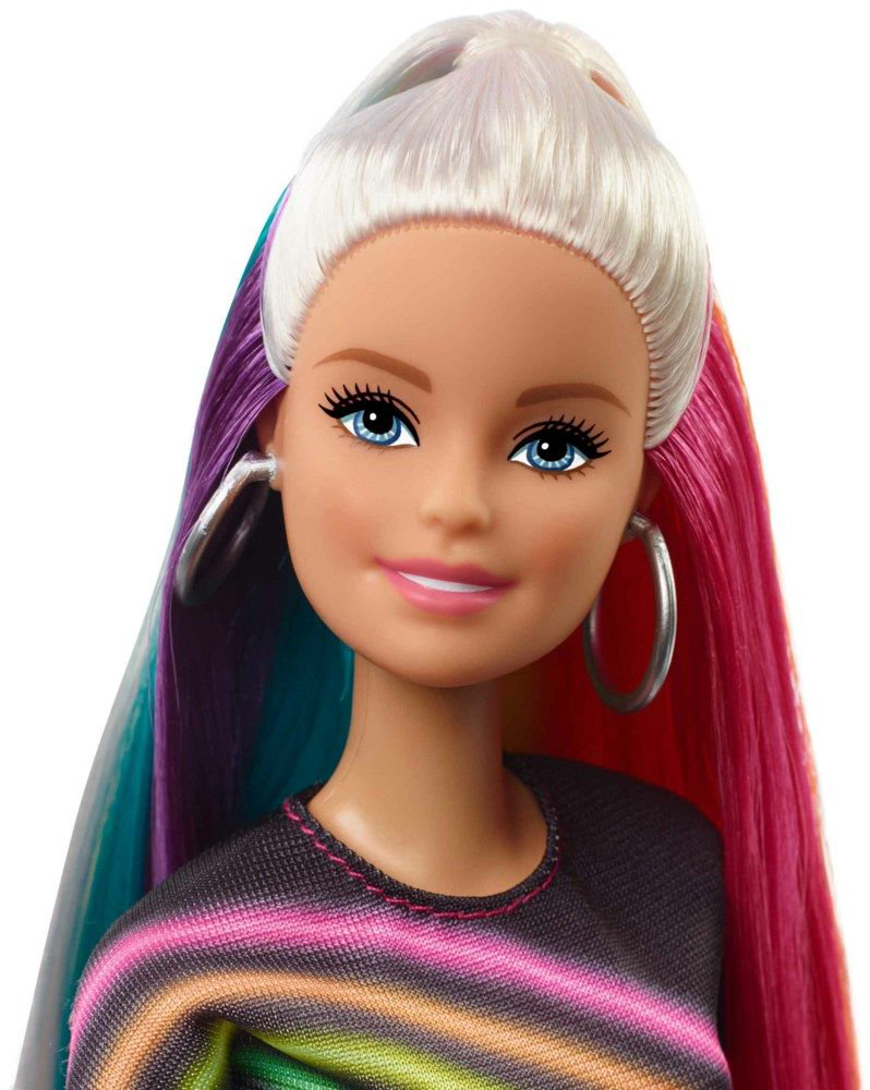 Кукла Mattel Игровой набор Barbie Барби радужная и сверкающая FXN960 купить,NaN