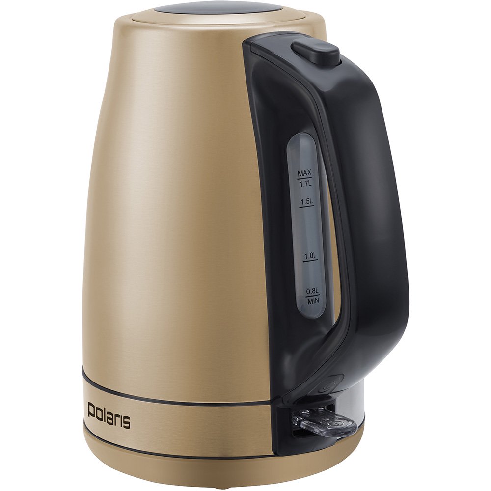 Электрочайник Polaris PWK 1724CA 1.7л золотистый купить,NaN