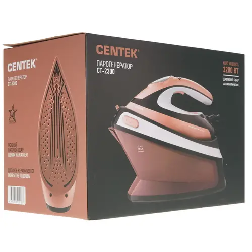 Парогенератор Centek CT-2300 розовый купить,NaN