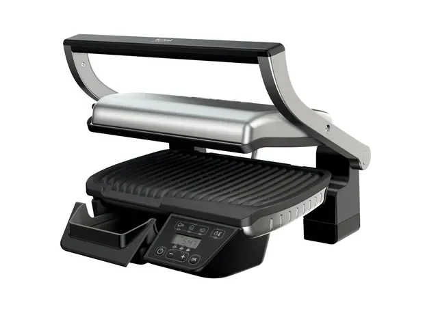 Электрогриль Tefal GC 740B30 черно-серебристый - ForteMarket Электрогриль Tefal GC 740B30 черно-серебристый купить,0