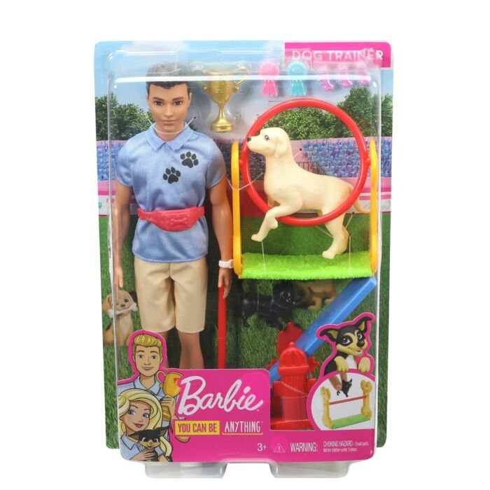 Кукла  Barbie  Кем быть? Кинолог купить,NaN