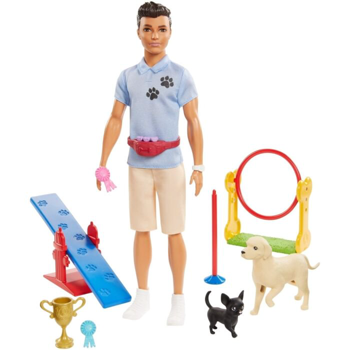 Кукла  Barbie  Кем быть? Кинолог купить,NaN