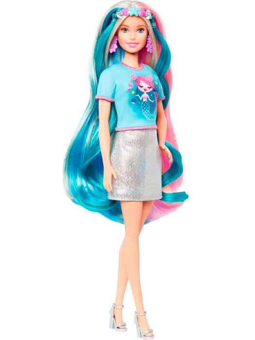 Кукла  Barbie   Радужные волосы GHN040 купить,NaN
