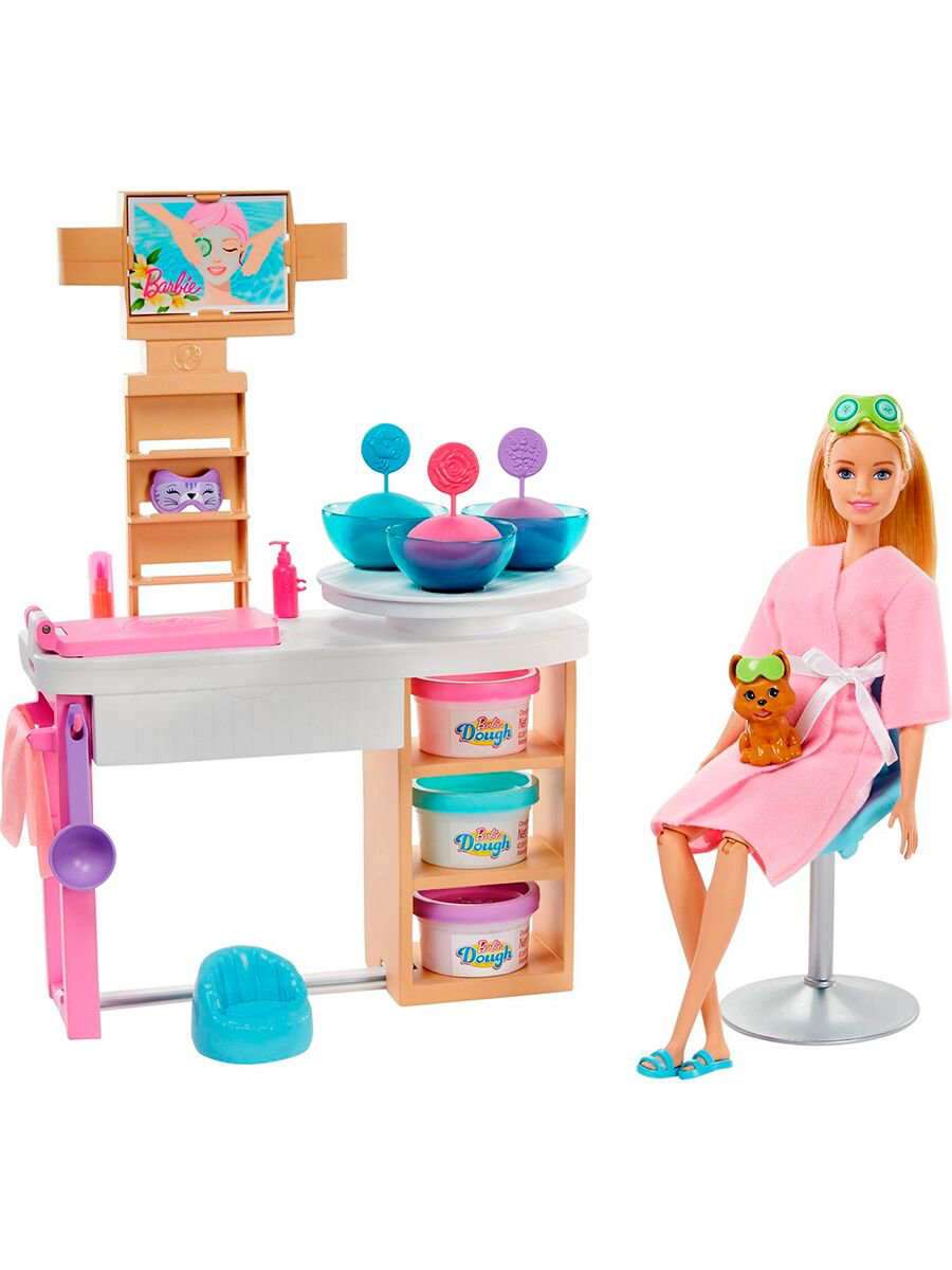 Игровой набор Barbie Оздоровительный спа-центр купить,NaN