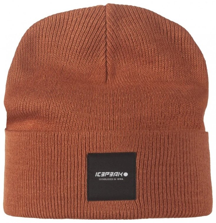 Шапка Icepeak размер универсальный, коричневый купить,NaN