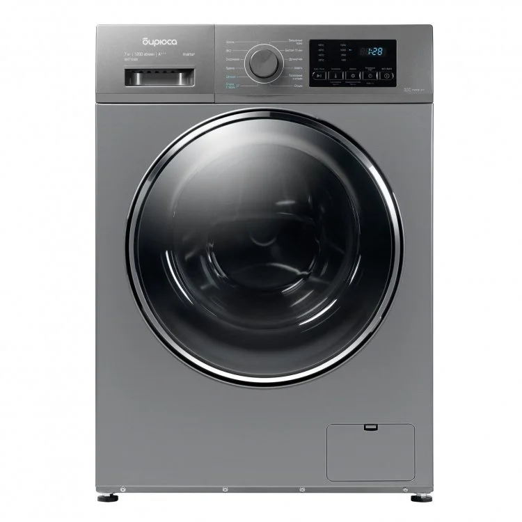 Стиральная машина Бирюса WM-SM712/08 S серая