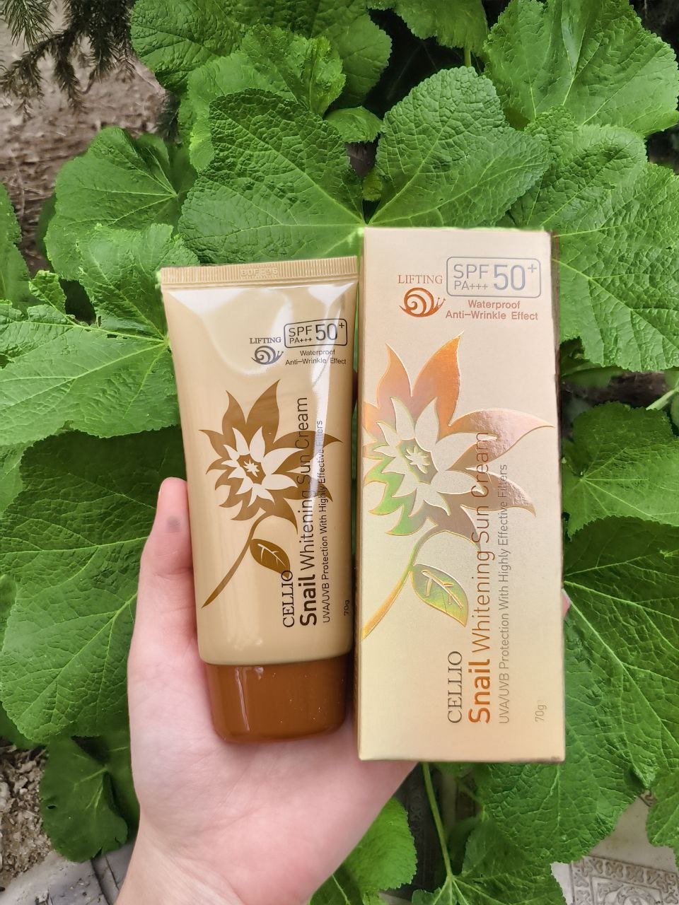 Dr.Cellio крем Dr.Cellio Водостойкий солнцезащитный крем c муцином улитки для лица 70 г купить,NaN