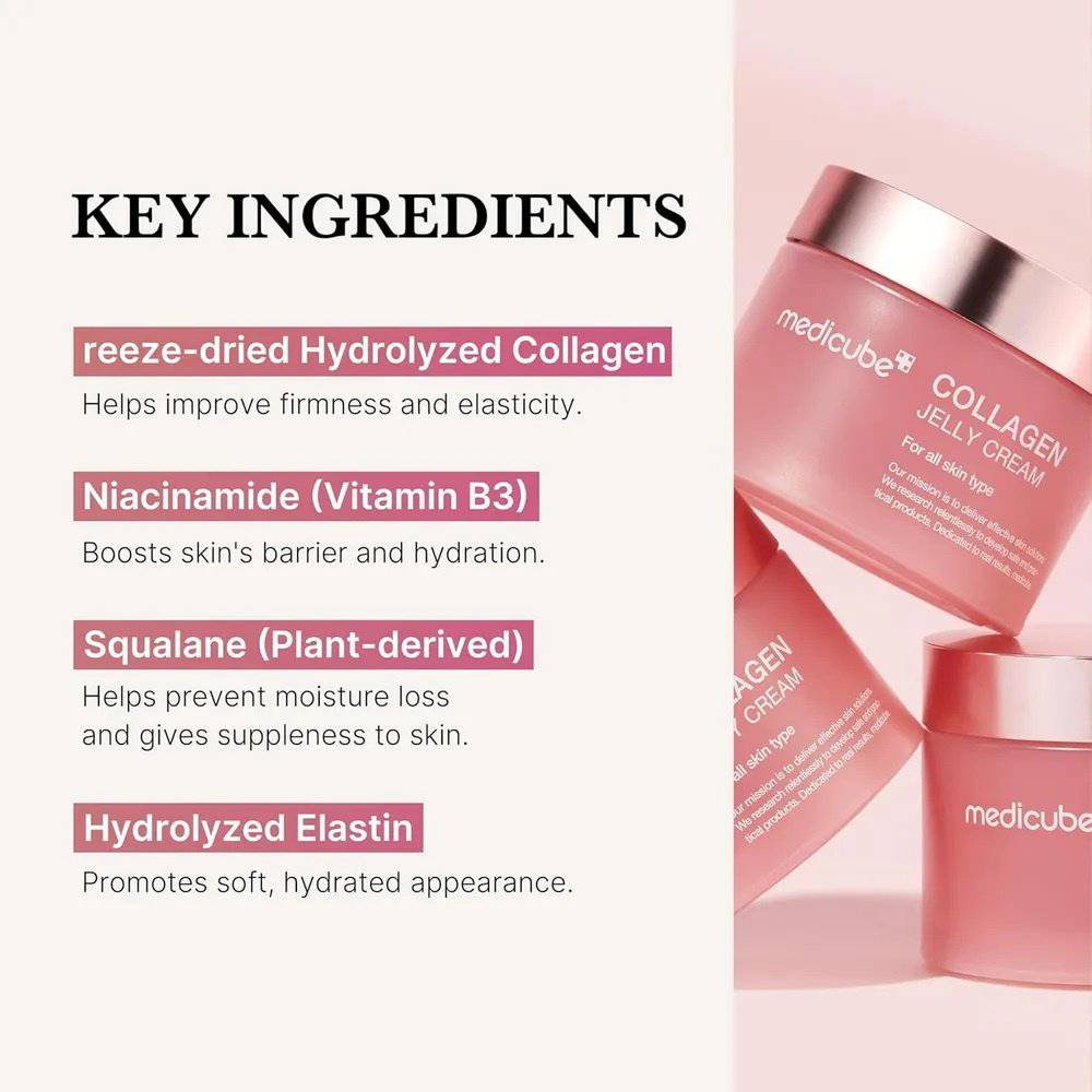 Medicube гель Коллагеновый крем-гель Collagen Jelly Cream 110ml для лица, для области вокруг глаз, для зоны декольте 110 мл купить,NaN