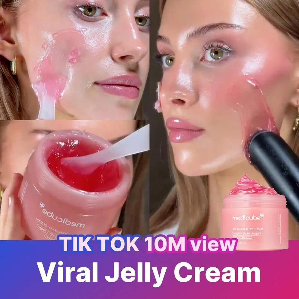 Medicube гель Коллагеновый крем-гель Collagen Jelly Cream 110ml для лица, для области вокруг глаз, для зоны декольте 110 мл купить,NaN