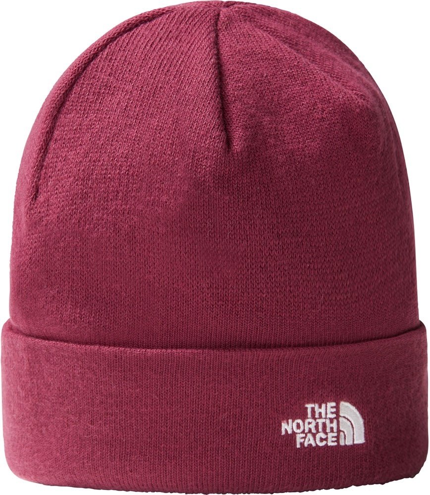 Шапка The North Face размер универсальный, бордовый купить,NaN