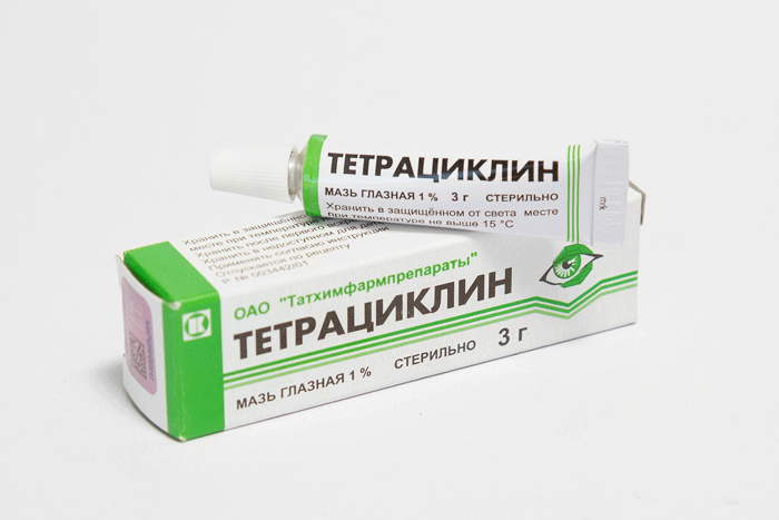 Татхимфармпрепараты ОАО Тетрациклин 1% 3гр мазь