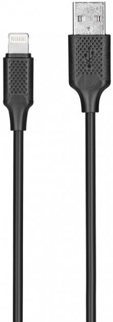 Кабель KITs USB 2.0-Lightning KITS-W-003 1м черный
