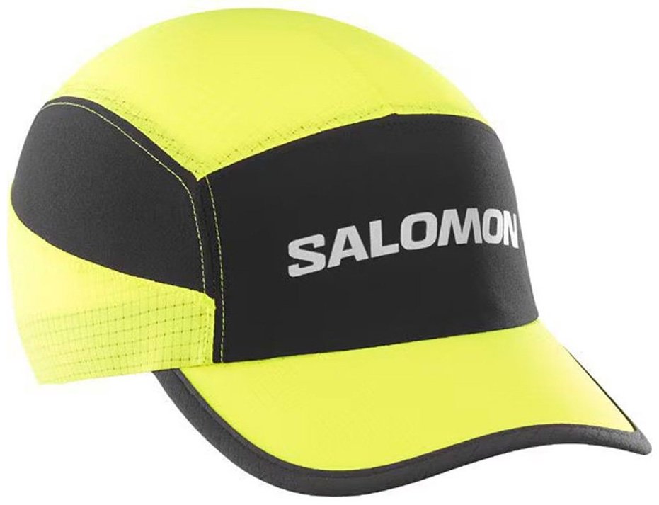 Кепка Salomon размер универсальный, черный, желтый купить,NaN