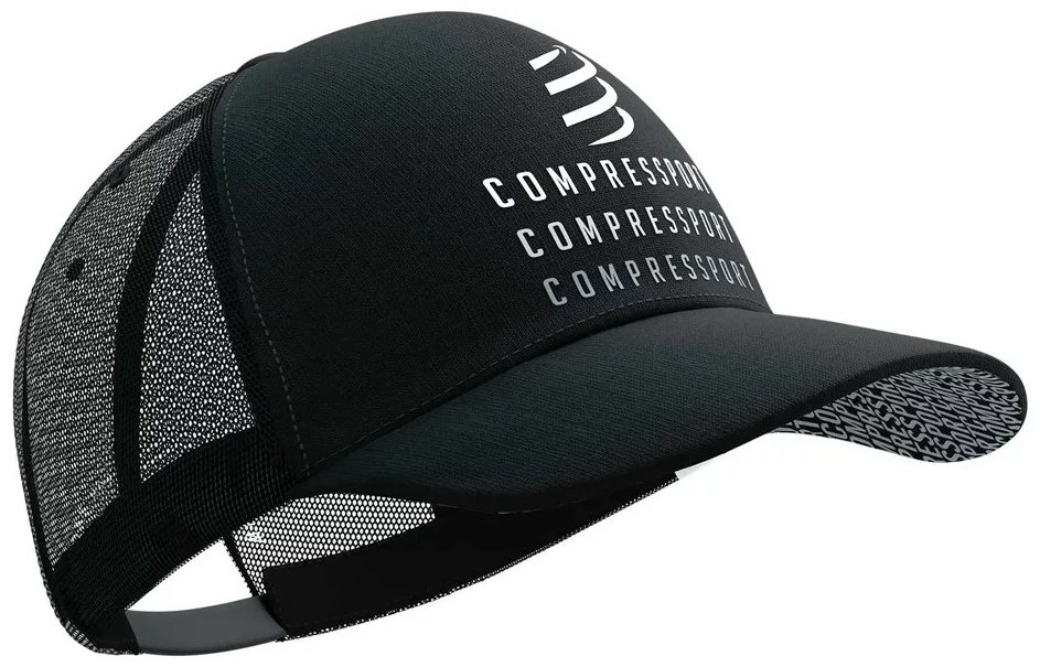 Кепка Compressport размер универсальный, черный купить,NaN