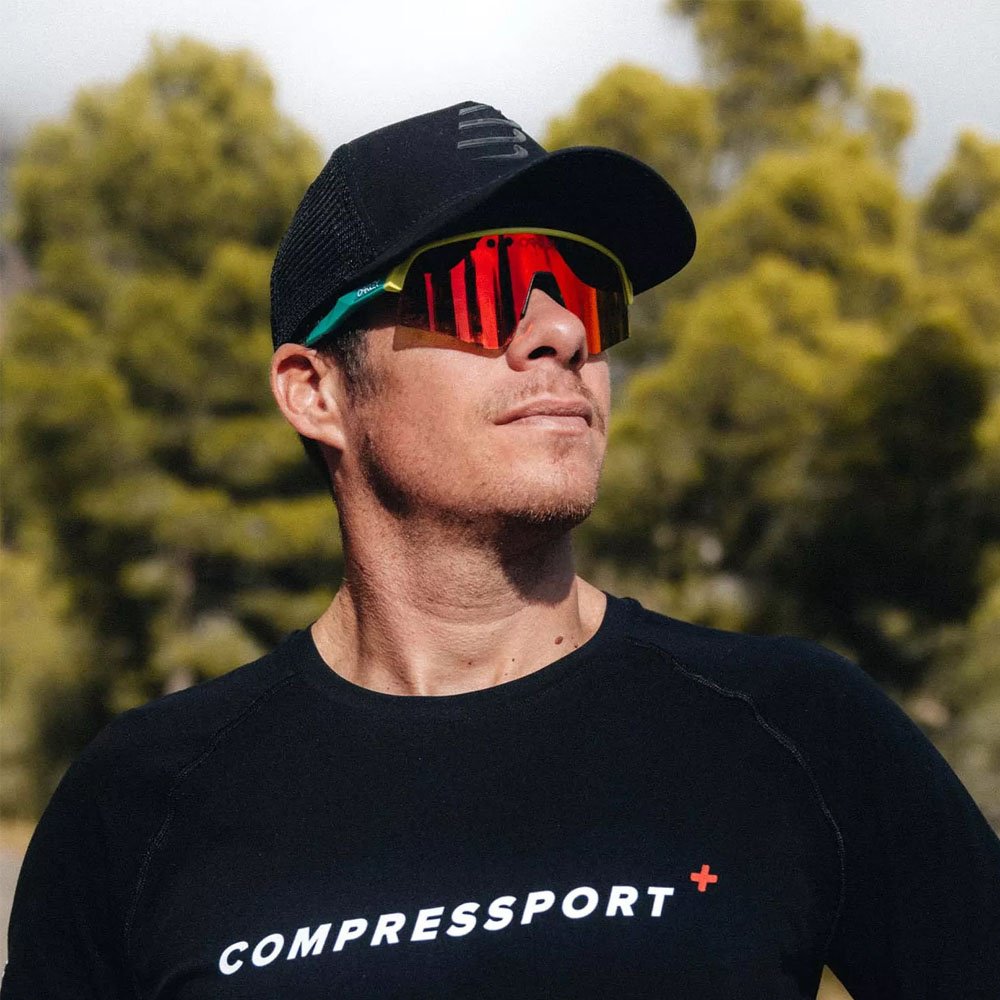 Кепка Compressport размер универсальный, черный купить,NaN