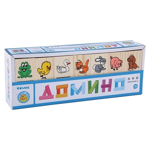 Настольная игра  Томик  Домино Животные  купить,NaN