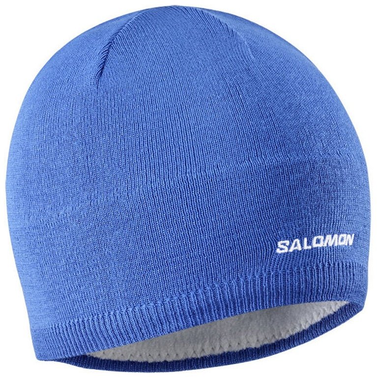 Шапка Salomon размер универсальный, синий купить,NaN