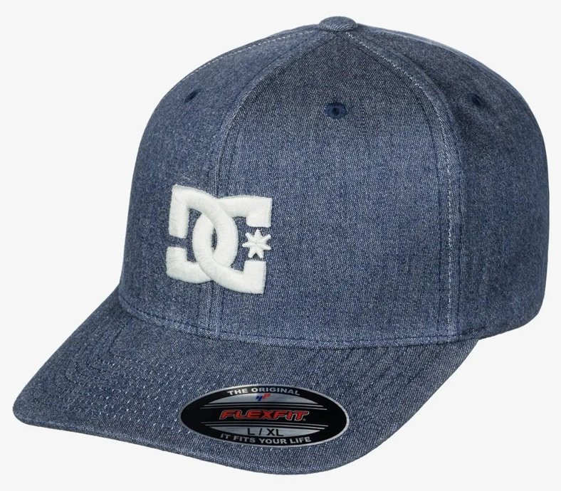 Кепка DC SHOES размер универсальный, синий купить,NaN