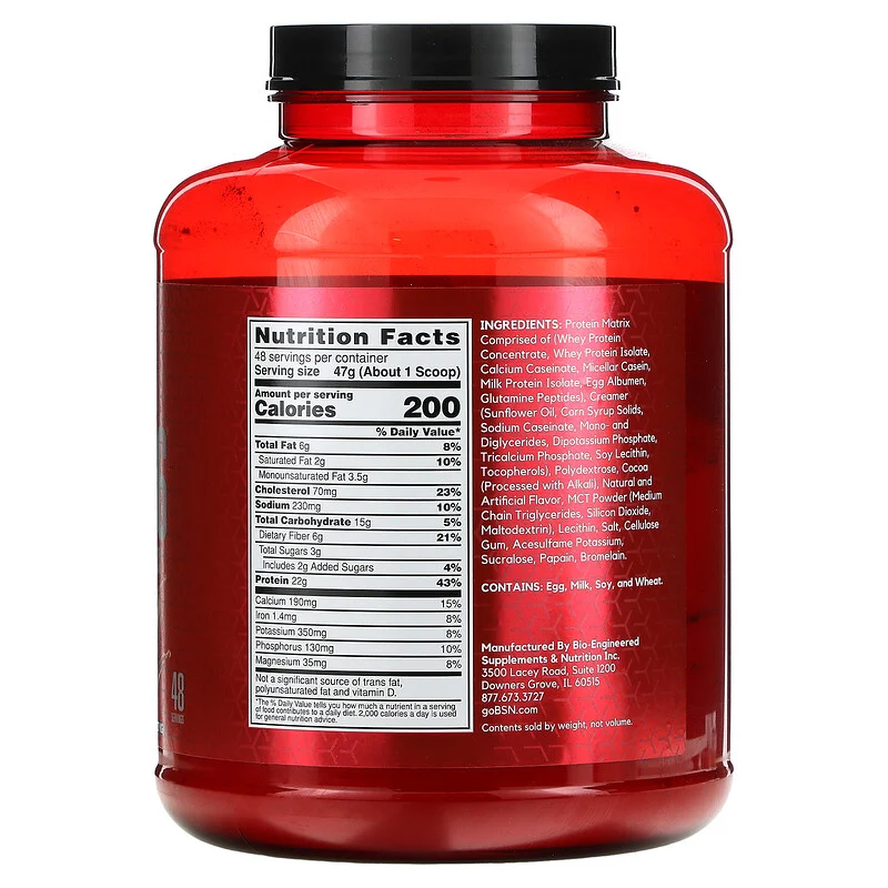 Протеин BSN Syntha-6 5 lbs шоколад 2275гр купить,NaN
