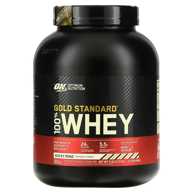 Протеин Optimum Nutrition 100% Whey Gold Standard 5 lbs роки роуд 2270гр купить,77950