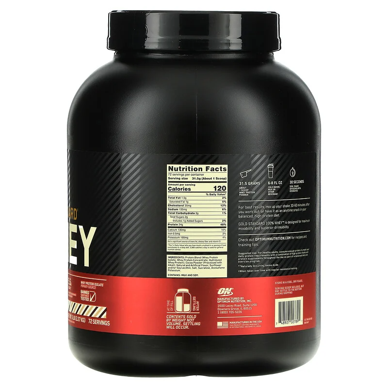 Протеин Optimum Nutrition 100% Whey Gold Standard 5 lbs роки роуд 2270гр купить,77950