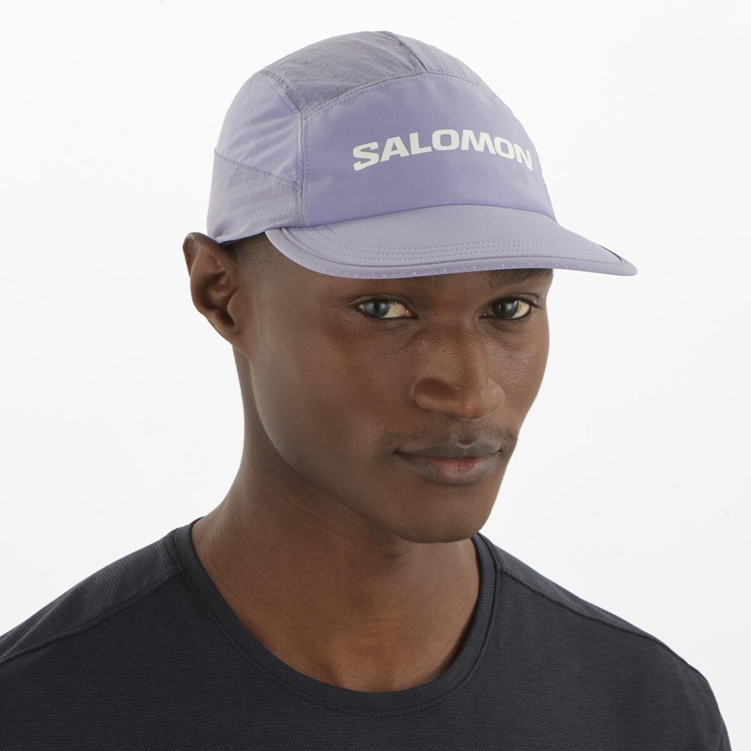 Кепка Salomon размер универсальный, сиреневый купить,NaN
