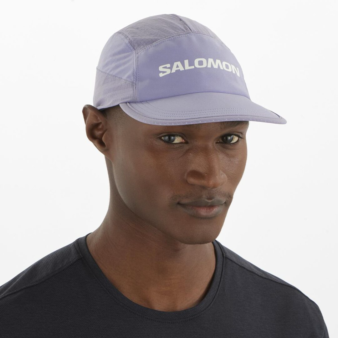 Кепка Salomon размер универсальный, сиреневый купить,NaN