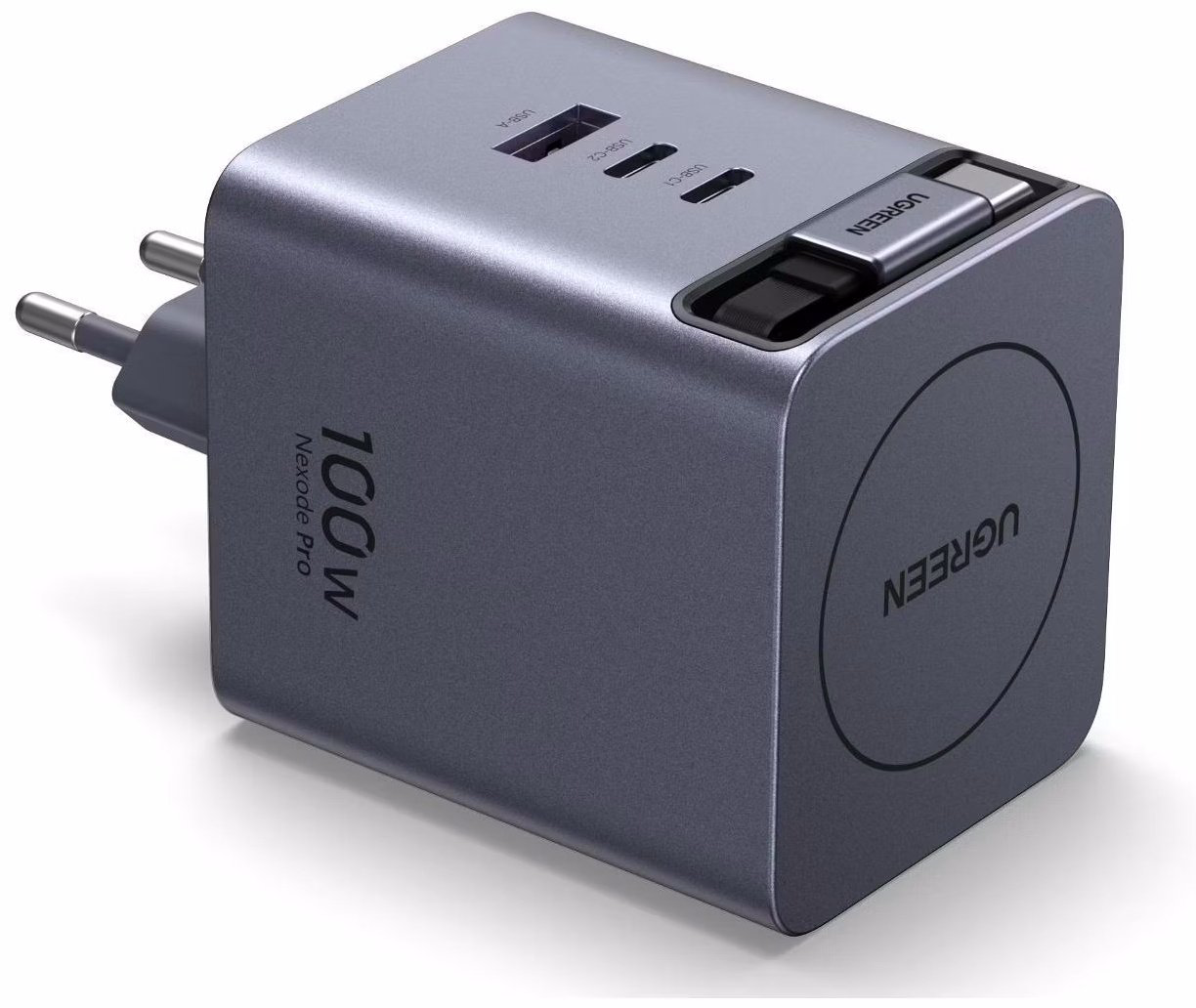 Зарядное устройство Ugreen X616 (65828) USB Type-C, USB 100 Вт серый - ForteMarket Зарядное устройство Ugreen X616 (65828) USB Type-C, USB 100 Вт серый купить,20090