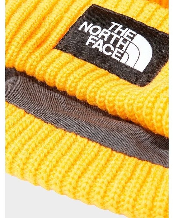 Шапка The North Face размер универсальный, желтый купить,NaN