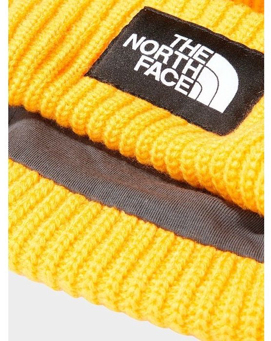 Шапка The North Face размер универсальный, желтый купить,NaN